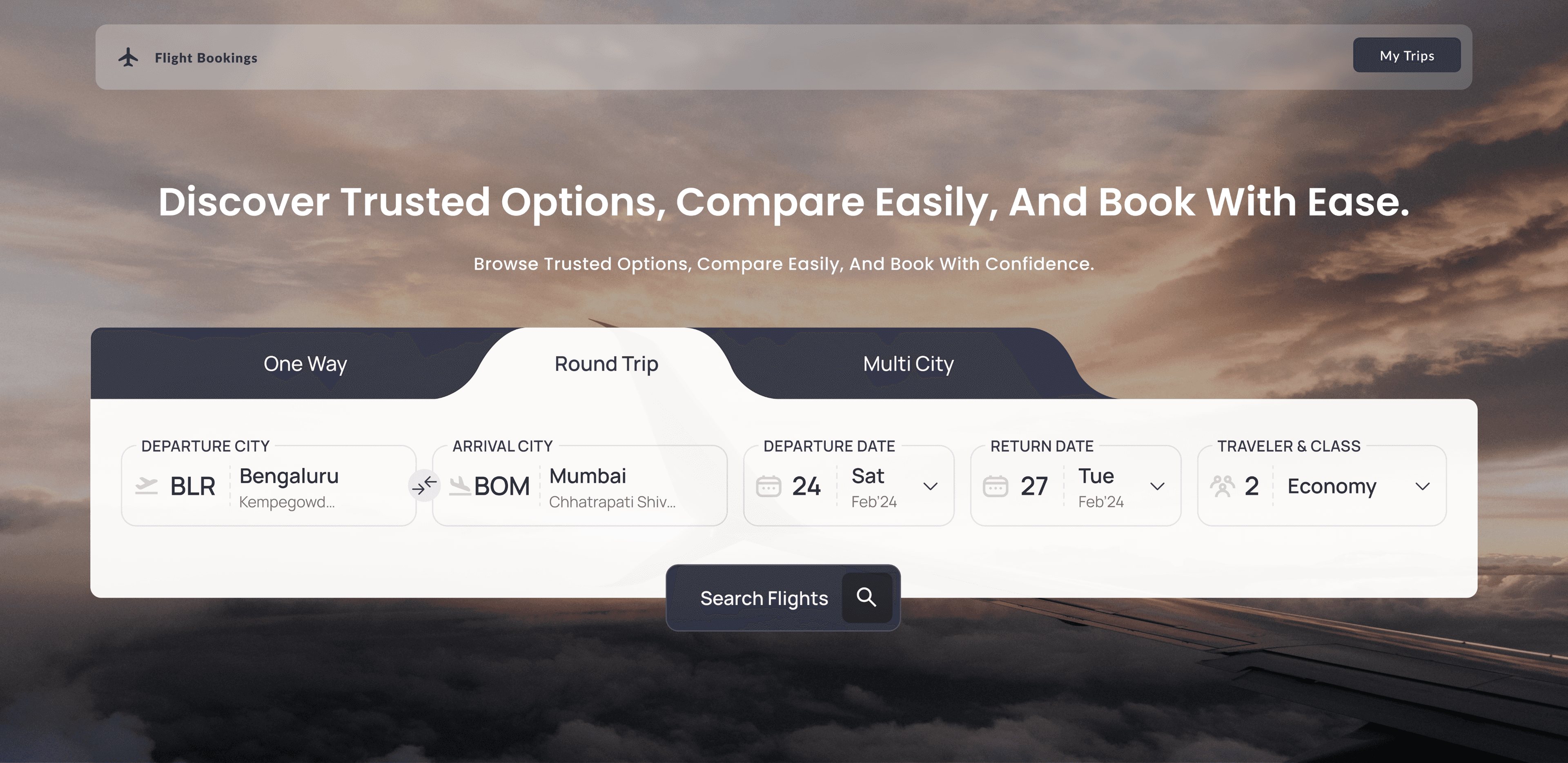 Flight Booking Feature